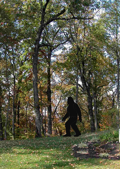 All-Weather Bigfoot Yard Display